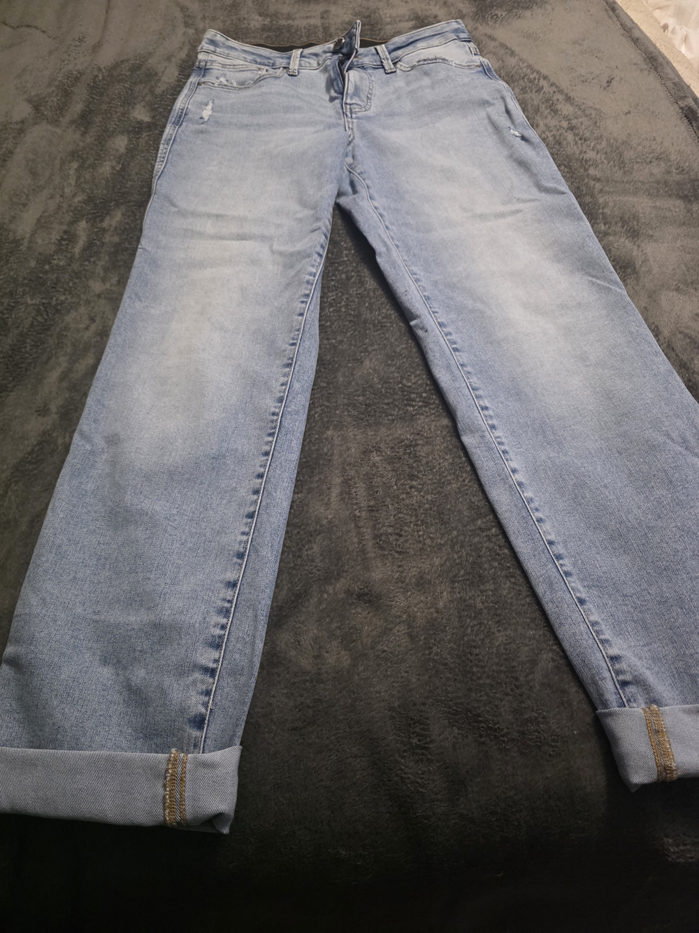 Maurices Light Wash Boyfriend Jeans